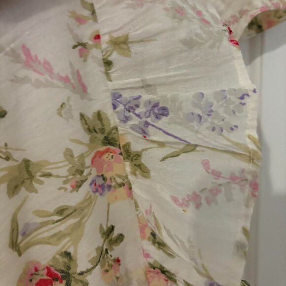 Ralph Lauren Denim and Supply Gauze Floral Wrap Dress - Picture 9 of 9